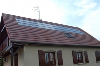 Installation solaire photovoltaïque à Bellefond 
