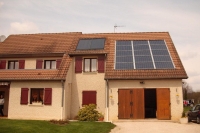Installation solaire photovoltaïque à Diénay 